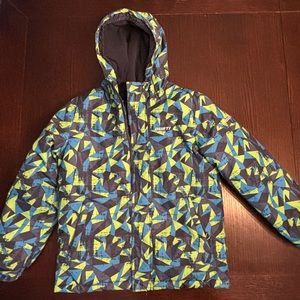 Kids 12 SKI JACKET Fleece lined w/powder skirt